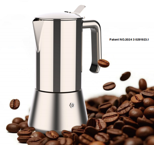 <span class=keywords><strong>Cafetera</strong></span> Moka de <span class=keywords><strong>Acero</strong></span> <span class=keywords><strong>Inoxidable</strong></span> 304, 4, 6 y 9 Tazas, para Estufa de Inducción, <span class=keywords><strong>Cafetera</strong></span> Espresso <span class=keywords><strong>Italiana</strong></span>, Percolador de Café, Regalo, Logotipo Personalizado - Product Image 4