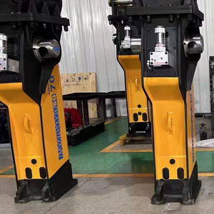 SOOSAN <b>Hydraulic</b> <b>Breaker</b> Excavator Attachment SQ 70 Box Type Jack <b>Breaker</b> Hammer with Auto Grease System and Acumulator - Product Image 4