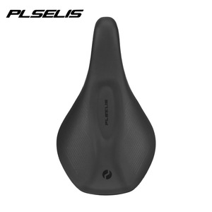 PLSELIS sadel sepeda hidung pendek, tempat duduk pit jalan gunung menyerap guncangan karbon dengan ventilasi berlubang nyaman - Product Image 6