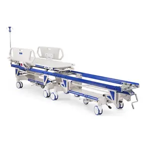 Venta caliente nuevo diseño de alta seguridad personalizado ABS Junta Camilla Hospital muebles médicos conjunto Camillas