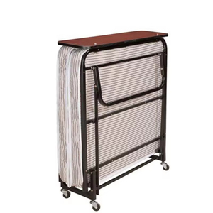 Xijiayi Hotel add plegable de metal plegable marco de la cama con colchón de espuma de memoria cama plegable moderna con colchón - Product Image 1