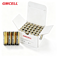 GMCELL Lot de 30 piles alcalines haute performance AA LR6 AAA LR03 1,5 Volt Durée de vie de 5 ans pour les appareils ménagers et les jouets
