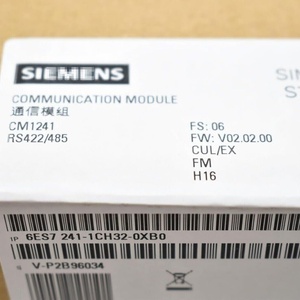 PLC รุ่นยอดนิยม CM1241 พร้อมการรับประกัน 1 ปี ระบบความปลอดภัยแบบรวม 6ES7241-1CH32-0XB0 สภาพใหม่ รองรับการเขียนโปรแกรม PLC ผ่าน RS485 - Product Image 3