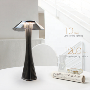 Touch Sensitive Starry Grey/<b>Rose</b> Gold LED Table Rechargeable Dimmable Night <b>Light</b> 30000 Hours Lifespan Bedside Indoor Middle - Product Image 5