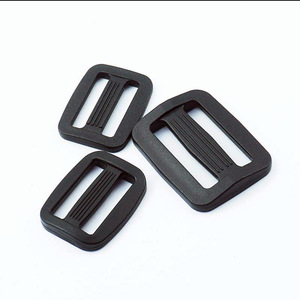 Hebillas de plástico con forma de D para bolsos, mochilas, cierre de correas ajustables, color sólido, estilo clásico J3-025 - Product Image 1