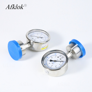 1-1/2 \ "50.5mm 316 raccordo radiale in acciaio inox manometro 0-100psi per la misurazione della pressione del Gas - Product Image 5