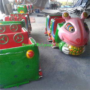 Resort Camp Entertainment Construction robuste Fourmi Track Train Train électrique à piles pour enfants - Product Image 4