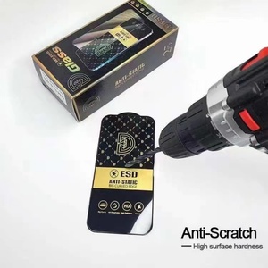 Protector de Pantalla Antiestático y a Prueba de Explosiones 2025 para iPhone 17 16 13 15 Pro Max Redmi, Protector de Pantalla de Vidrio Templado ESD - Product Image 3