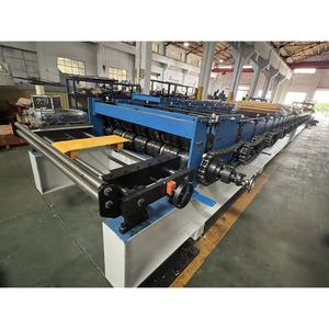 High Speed 20 m/Min 22 Gauge 36 ''Stahldach <span class=keywords><strong>deck</strong></span> 1,5'' Verbund bodenbelag Rollform maschine - Product Image 4