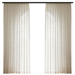 Lumière française luxe relief crème vent salon balcon chambre opaque blanc feuilles écran - Product Image 6