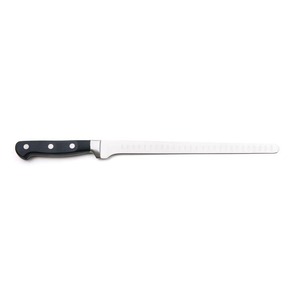 Cuchillo de acero inoxidable para <span class=keywords><strong>sushi</strong></span> de salmón con mango de POM, hoja japonesa afilada para hoteles y restaurantes - Product Image 1