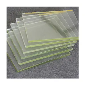 Customized x ray protective lead glass radiation shielding lead glass for x-ray