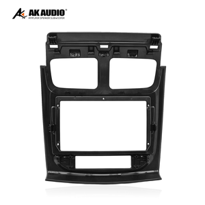 Kit de cadre simple 9 pouces pour autoradio Android Dodge Avenger 2011-2014 avec faisceau de câblage pour tableau de bord en ABS - Product Image 3