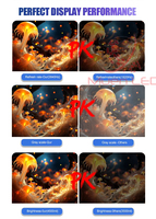 Layar peraga Led Video, layar peraga Led untuk acara panggung, latar belakang tahan air, dalam ruangan, luar ruangan, P2.9 P3.91
