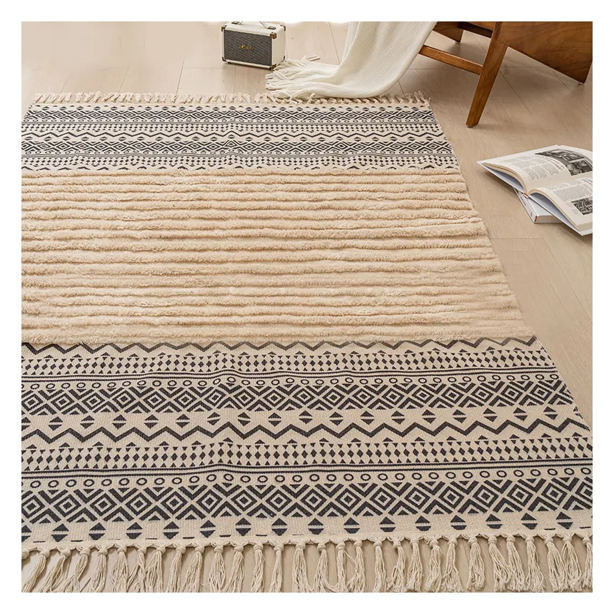 Tapis customized tappeto carpets & rugs manufacturer alfombra cotton vintage luxury designer boho kitchen rugs living room large