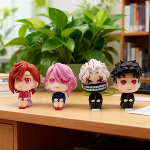 Figuras de Anime DANDADAN de 10CM, 4 Piezas/Juego, Ayase <span class=keywords><strong>Momo</strong></span> Takakura Okarun, Juguetes Coleccionables en Caja Sorpresa - Product Image 1