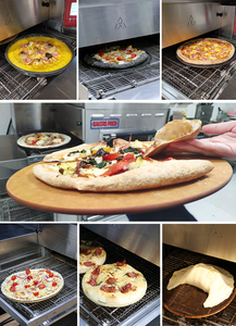 Four à pizza à bande transporteuse commercial de grande taille en vente pour les chaînes de pizzerias - Product Image 5