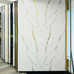 Panel de Pared Decorativo de PVC con Textura de Mármol de Imitación de 1.22*2.44/2.90m, Lámina de PVC con Recubrimiento UV - Product Image 1