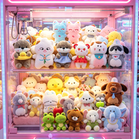Fabriek 4" 7" 8" 10" 12" 15" Grote Felle Pluche Dieren Knuffels 12 Dierenriem Pluche Speelgoed voor Arcade Aanbod Kraanmachine Prijs