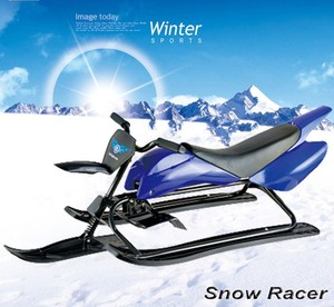 Luge d'hiver, traîneau, Racer, frein sûr, motoneige, volant, Scooter de neige - Product Image 2