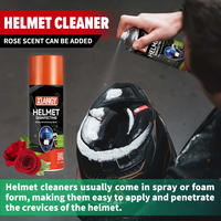 Produits phares : Désodorisant pour moto, parfum frais, super nettoyant et désodorisant, spray aérosol, nettoyant pour casque