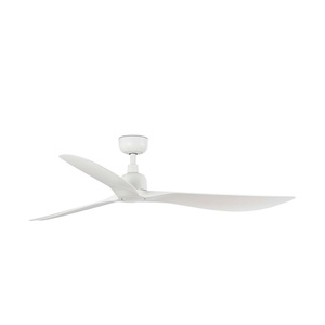 Popular 52-inch <b>ceiling</b> fan for living room with 3 solid wood blades, Tuya WiFi, metal DC motor and sliding <b>remote</b> <b>control</b>. - Product Image 1
