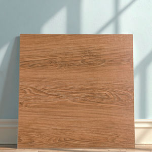 600x600mm 레드 다크 브라운 재고 프로모션 골동품 매트 우드 그레인 대리석 영감 바닥 벽 질감 미끄럼 방지 도자기 타일 - Product Image 5