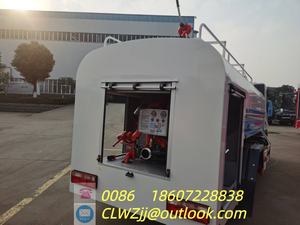 Camion-citerne anti-incendie DongFeng, nouveau, diesel, 4 tonnes, capacité maximale de 5000 L, 4x2, mini, boîte de vitesses manuelle, norme d'émission Euro 3 - Product Image 2