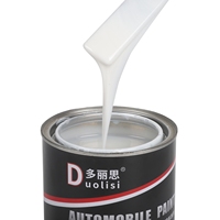 Peinture automobile en spray, revêtement liquide blanc 1K, peinture pour voiture anti-jaunissement, réparation de carrosserie, peinture acrylique pour voiture