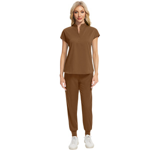 42024LW Rts Traje quirúrgico Mono Scrubs Uniformes Uniforme De Scrubs Medicos Scrubs Uniformes Conjuntos Enfermera Scrubs Uniformes - Product Image 1