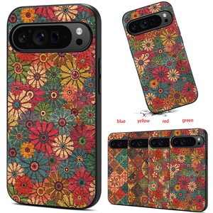 Funda para Teléfono Móvil Denior Cork con Diseño Irregular, Resistente a Impactos, Compatible con Carga Inalámbrica, para <span class=keywords><strong>Google</strong></span> Pixel Serie 11/10/9/8/7/6 - Product Image 1