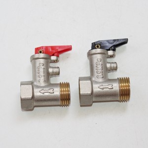 วาล์วนิรภัยระบายแรงดันและอุณหภูมิ0.7mpa DN15 G1/2นิ้วเป็นวาล์วนิรภัยสำหรับระบบเครื่องทำน้ำอุ่น - Product Image 2