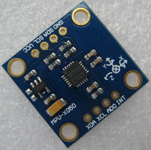 โมดูล GY-52 MPU-6050, 6 แกน (ไจโรสโคป 3 แกน + ระบบเร่งความเร็ว 3 แกน) เซ็นเซอร์วัดท่าทางและความเอียง W68 - Product Image 1