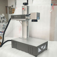 Machine de marquage laser à fibre LOORUN 20W 30W 50W 100W (tête Lasermech) pour pierre, caoutchouc, bois et MDF avec prise en charge LAS/DST