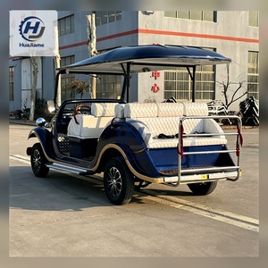 <span class=keywords><strong>Voiture</strong></span> électrique vintage personnalisable couleur, style allemand, configuration 2+1 rangées, pour transfert VIP, mariages, fêtes, visites touristiques et expositions - Product Image 6