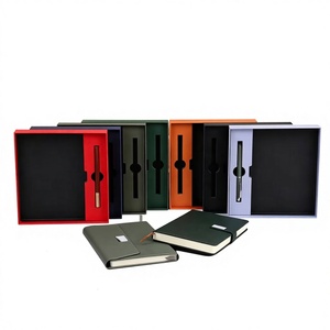 YZ cadeau d'affaires couvercle inférieur supérieur boîte vide convient A5 registre cahier imprimable Logo <span class=keywords><strong>carton</strong></span> emballage papier boîte cadeaux - Product Image 1