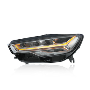Conjunto de Faros Delanteros para <span class=keywords><strong>Audi</strong></span> <span class=keywords><strong>A6</strong></span> C7 4G 2012-2018, 100W 12V, Modernización/Actualización, Bombilla H7 de 3000 Lúmenes, Temperatura de Color de 6000K, Nuevo - Product Image 5