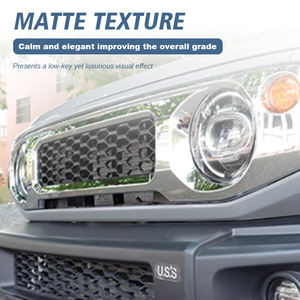 Parrilla Delantera Plateada de ABS para Suzuki Jimny JB74, Nuevo Diseño, para Suzuki Jimny JB64 JB74 - Product Image 5