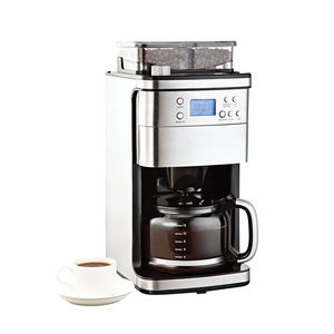 Moulin à café automatique pour bureau et maison, 1,5 l, <span class=keywords><strong>capacité</strong></span> d'eau, 12 tasses de grains à tasse, Espresso, offre spéciale, 2020 - Product Image 2