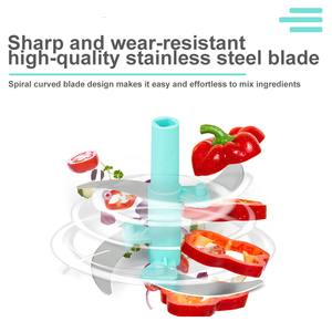 Hachoir à viande <span class=keywords><strong>manuel</strong></span> en gros, outil de cuisine, <span class=keywords><strong>broyeur</strong></span> d'ail, coupe-oignon, hachoir à légumes - Product Image 4