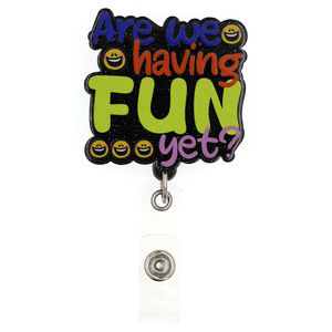 Accessori infermiere Badge forniture per ufficio bobina acrilico Love/logopedia porta Badge retrattile con citazioni <span class=keywords><strong>motivazionali</strong></span> - Product Image 4