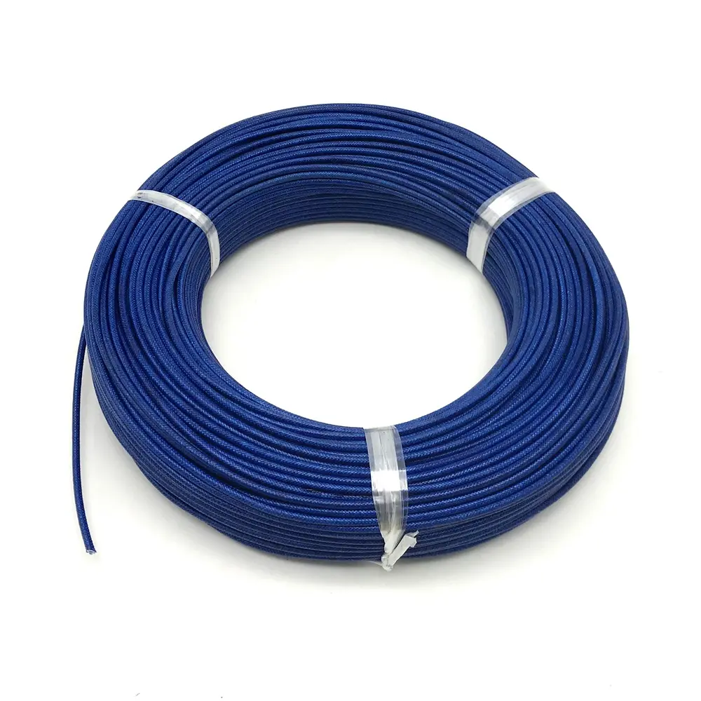 Electrical Wire 0.3~4mm2 High Temperature Resistant Glass Fiber Braid Rubber Insulated Cold Wire