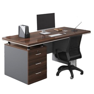 Computer <b>Desk</b> With Drawers Modern Office <b>Desk</b> For Study Workstation Furniture - Product Image 5