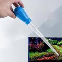 Mini échangeur d'eau manuel en plastique écologique pour aquarium 220v Siphon de toilette tuyau d'aspiration pompe à eau système de nettoyage