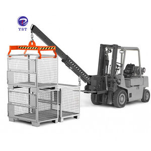 אבקת ציפוי stackable מתקפל מחסן חומר טיפול מתכת אחסון מלגזה מזרן כלוב - Product Image 1