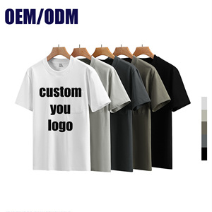 Camisetas lisas de manga corta con cuello redondo y bolsillo al por mayor, camisetas personalizadas con impresión al por mayor, camisetas de algodón para hombre. - Product Image 1