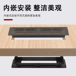 Grille de ventilation en aluminium double couche respirante 18mm 22mm pour armoire, dissipation thermique - Product Image 4