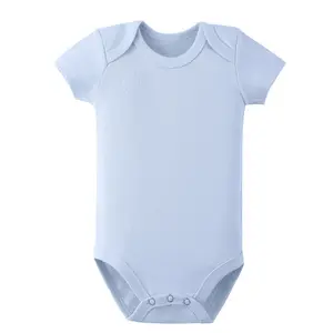 Ananbaby Hochwertige Bio-Baumwolle Neugeborene Stram pler Kleidung Großhandel Sommer Kletter anzug Baby Stram pler 0-3 Monate