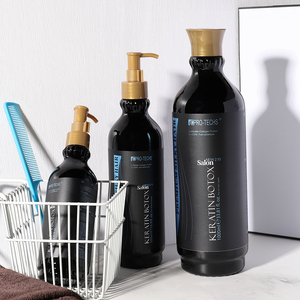 Traitement capillaire à la kératine brésilienne lissante et adoucissante <span class=keywords><strong>Pro</strong></span> <span class=keywords><strong>Tech</strong></span> 250 ml, collagène organique, sans sulfate, huile de rose, menthe poivrée - Product Image 2