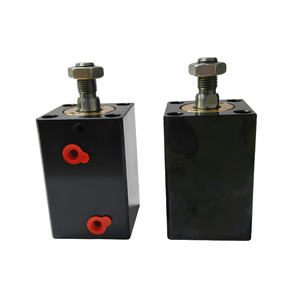 התקנה אנכית שמן חוט חיצוני צילינדרים קטנים מרובע צילינדר הידראולי עבור מכונת דפוס - Product Image 5